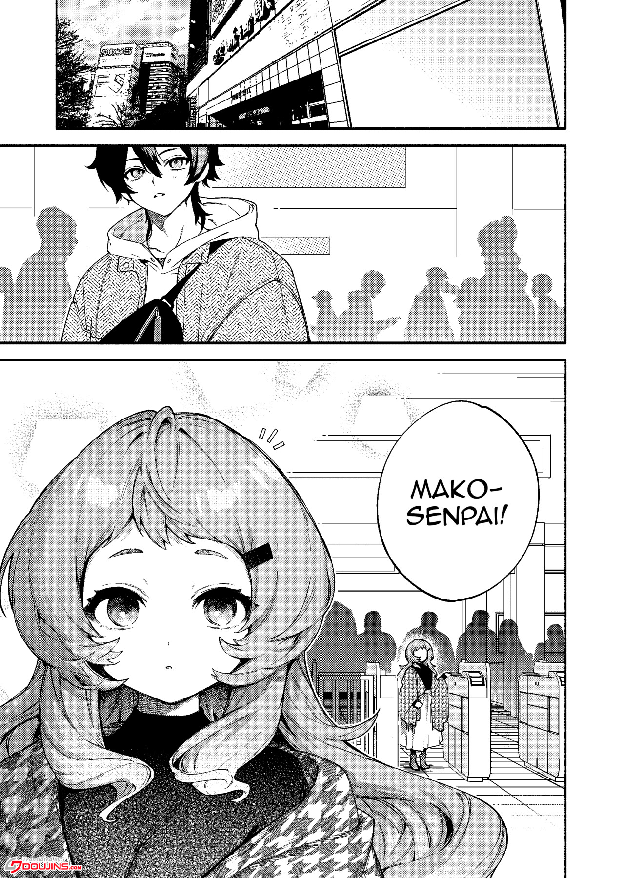 Hentai Manga Comic-Eaten By Mako-senpai ~Falling To A Tiny But Huge Sadist Senpai~-Read-2